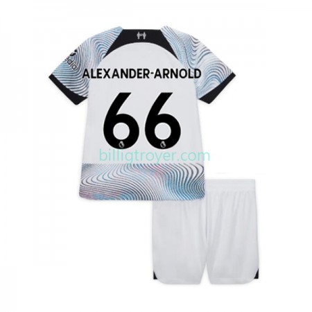 Billige Fotballdrakter Liverpool Alexander-Arnold 66 Barn Bortedraktsett 2022/23 Kortermet